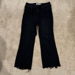 Womens Black Denim Jeans